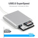 UNITEK USB 3.0 to SD MicroSD CF Aluminium Card Reader with USB-C Type-C Adapter Y-9313D - LX2001 - Homewares, Outdoor, Phone Accessories, Cases, Speakers, Headphones + More -