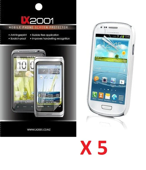 5 x Samsung Galaxy S3 mini Screen Protector - LX2001 - Homewares, Outdoor, Phone Accessories, Cases, Speakers, Headphones + More -