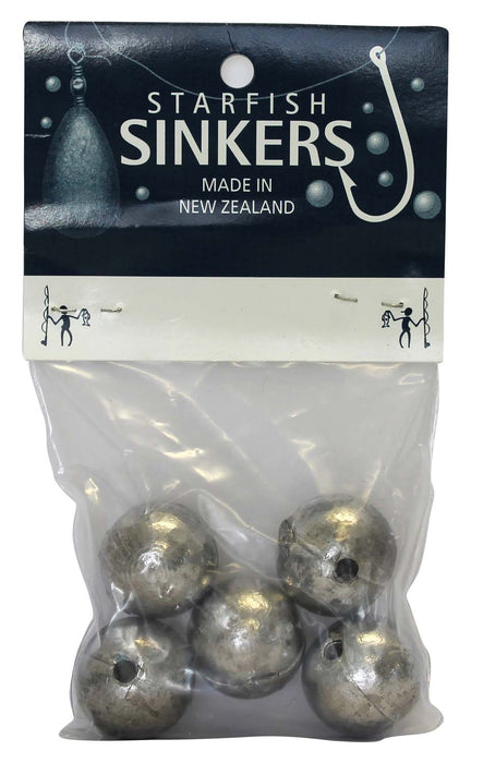 Starfish Ball Sinker Packet 2oz (5 per pack)
