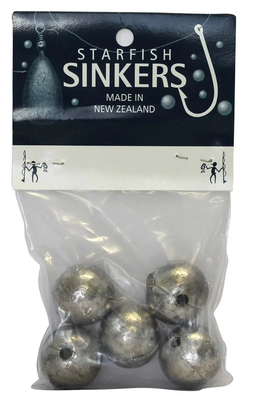 Starfish Ball Sinker Packet 2oz (5 per pack) - LX2001 - Homewares, Outdoor, Phone Accessories, Cases, Speakers, Headphones + More -