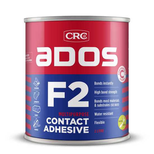 Crc F2 Ados Contact Adhesive 2L - LX2001 - Homewares, Outdoor, Phone Accessories, Cases, Speakers, Headphones + More -