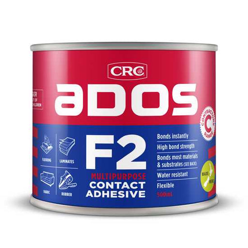 Crc F2 Ados Contact Adhesive 500Ml - LX2001 - Homewares, Outdoor, Phone Accessories, Cases, Speakers, Headphones + More -