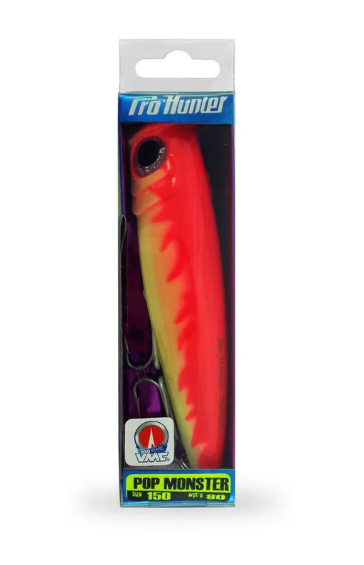 Pop Monster Lure 150mm - Fire Lumo - LX2001 - Homewares, Outdoor, Phone Accessories, Cases, Speakers, Headphones + More -