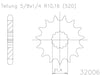 SPROCKET FRONT MOTO MASTER YAMAHA Z250 YZ250X 99-21 YZ400F WR400F YZ426F WR426F 98-02 - LX2001 - Homewares, Outdoor, Phone Accessories, Cases, Speakers, Headphones + More -