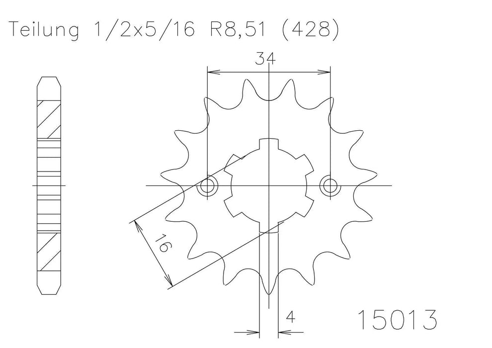SPROCKET FRONT MOTO MASTER13T SUZUKI YAMAHA - LX2001 - Homewares, Outdoor, Phone Accessories, Cases, Speakers, Headphones + More -
