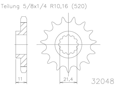 SPROCKET FRONT MOTO MASTER HUSQVARNA CR250 00-05 WR250 00-13 TC250 TXC250 04-08 TE250 02-09 - LX2001 - Homewares, Outdoor, Phone Accessories, Cases, Speakers, Headphones + More -