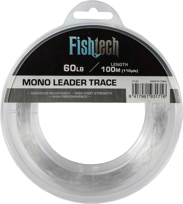 Fishtech Hi Tensile Leader 60lb 100m - LX2001 - Homewares, Outdoor, Phone Accessories, Cases, Speakers, Headphones + More -