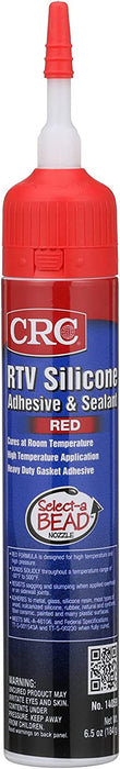 CRC Rtv Room Temperature Vulcanizing Silicone 184Gm (Red)