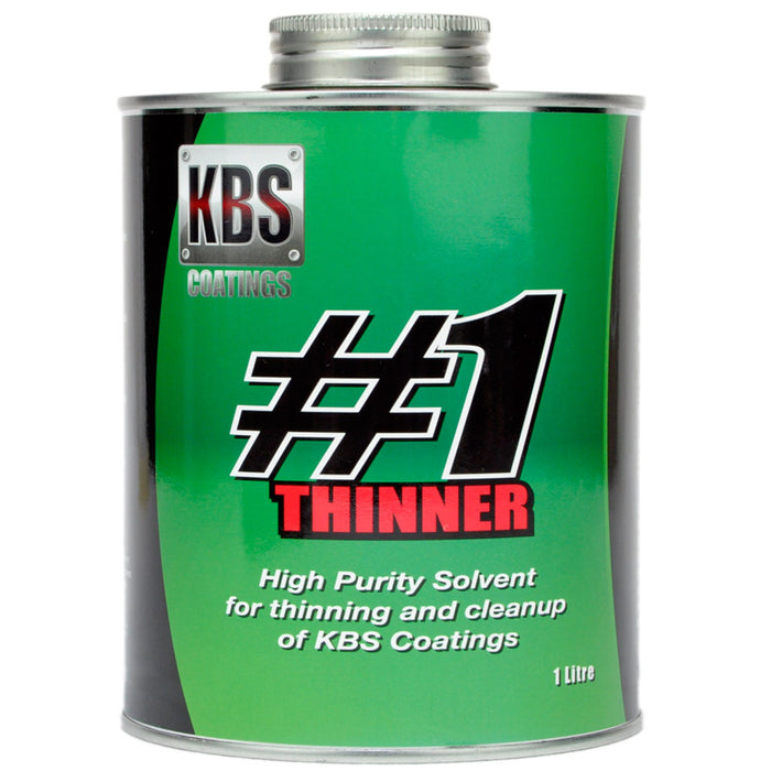 KBS #1 THINNER HIGH PURITY SOLVENT 1 LITRE 6400
