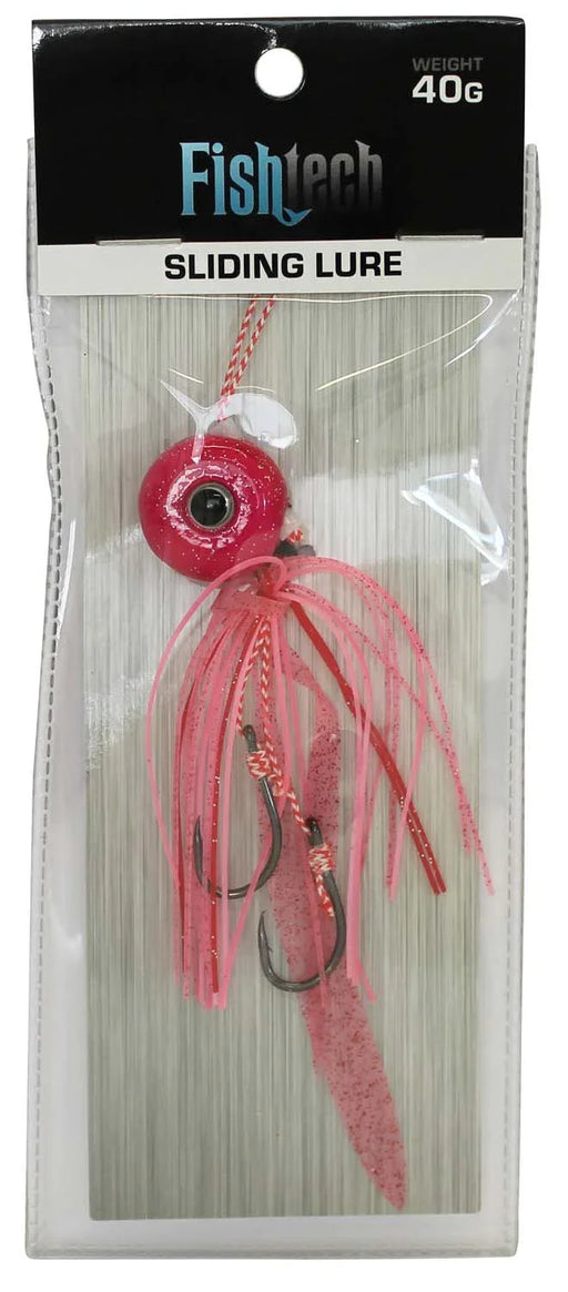 Fishtech 40g Slippery Slider Lure - Pink - LX2001 - Homewares, Outdoor, Phone Accessories, Cases, Speakers, Headphones + More -