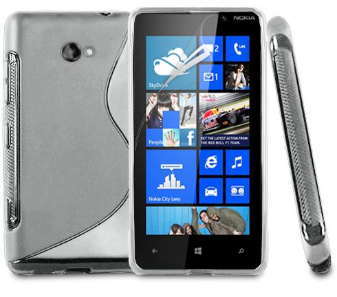 Nokia Lumia 820 Case + 8GB MicroSD Card + SP