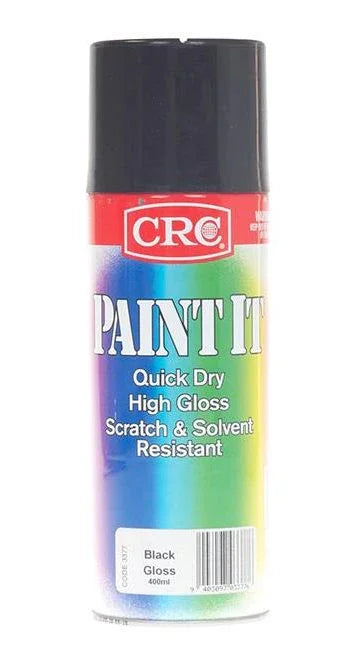 Crc Paint It (Black Gloss) 400Ml - LX2001 - Homewares, Outdoor, Phone Accessories, Cases, Speakers, Headphones + More -
