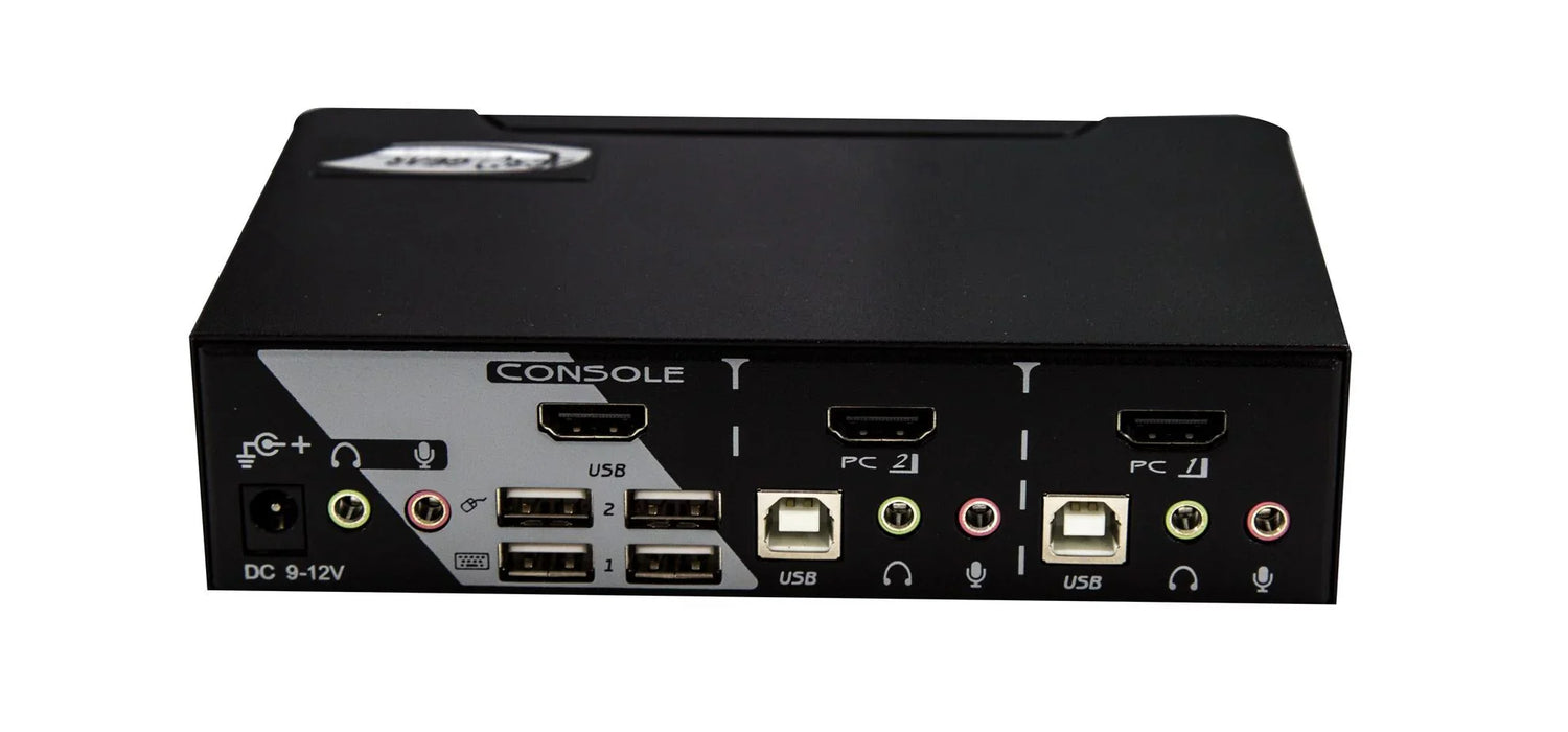 REXTRON 2 Port HDMI USB KVM Switch with Audio. USB Console. Full HD (1920x1080). - LX2001 - Homewares, Outdoor, Phone Accessories, Cases, Speakers, Headphones + More -