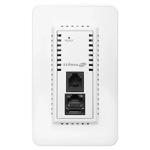 EDIMAX AC1200 In-Wall Dual-Band PoE Access Point. 802.11ac High speed dual-band. - LX2001 - Homewares, Outdoor, Phone Accessories, Cases, Speakers, Headphones + More -