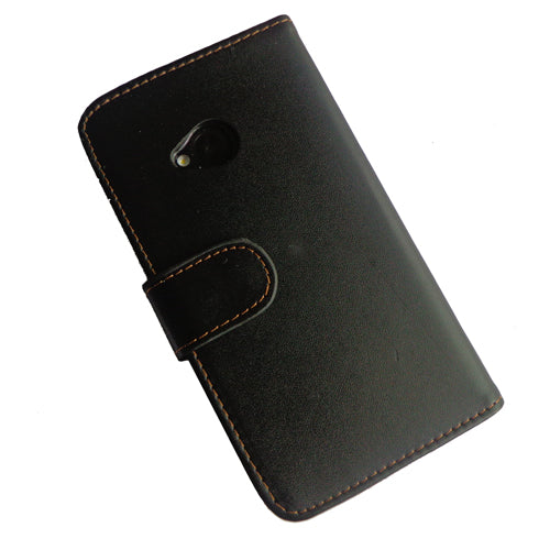 HTC ONE M7 Leather Case Dual USB Car Charger SP