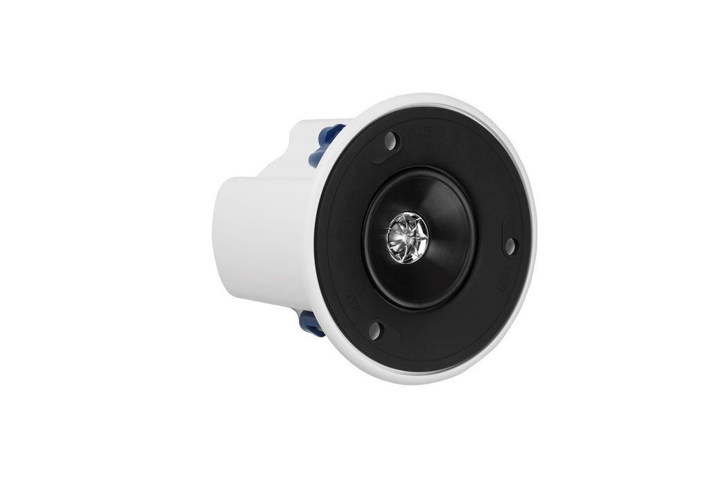 KEF CI100.2QR 3'' Flush Mounting Round In-Wall & Ceiling Speaker. Uni-Q array: 1