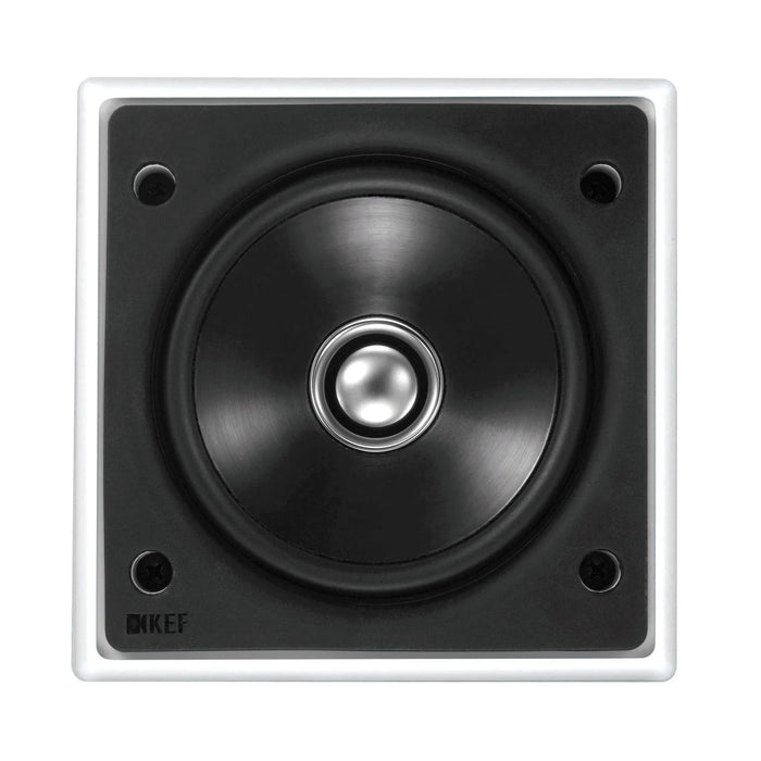 KEF CI100QS 4'' Flush Mounting Square In-Wall & Ceiling Speaker. 1x 4'' LF, 1x 0 - LX2001 - Homewares, Outdoor, Phone Accessories, Cases, Speakers, Headphones + More -
