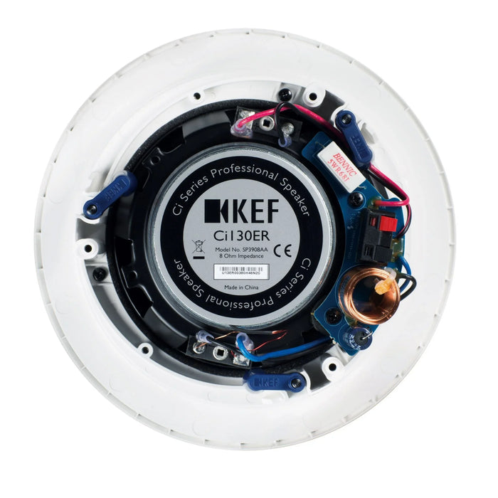 KEF CI130ER Ultra Thin Bezel 5.25'' Round In-Ceiling Speaker. 130mm Uni-Q driver - LX2001 - Homewares, Outdoor, Phone Accessories, Cases, Speakers, Headphones + More -