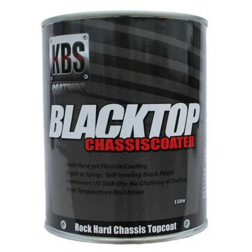 KBS BLACKTOP PERMANENT UV TOP COAT GLOSS BLACK 1 LITRE - LX2001 - Homewares, Outdoor, Phone Accessories, Cases, Speakers, Headphones + More -
