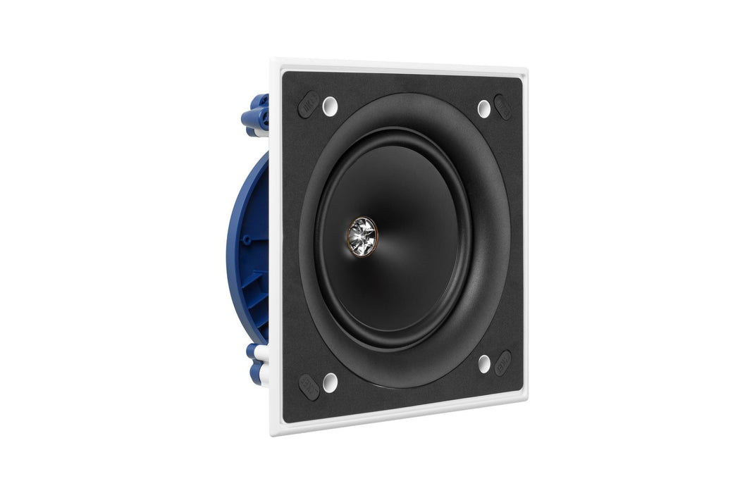 KEF Ultra Thin Bezel 6.5'' Square In-Wall  Speaker. 160mm Uni-Q driver with 16mm