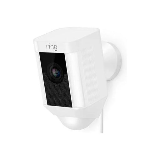 Ring Spotlight Wired Powered Camera Cam - White - LX2001 - Homewares, Outdoor, Phone Accessories, Cases, Speakers, Headphones + More -