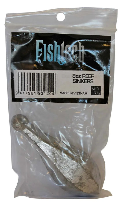 Fishtech Reef Sinker 8oz (1 per pack) - LX2001 - Homewares, Outdoor, Phone Accessories, Cases, Speakers, Headphones + More -