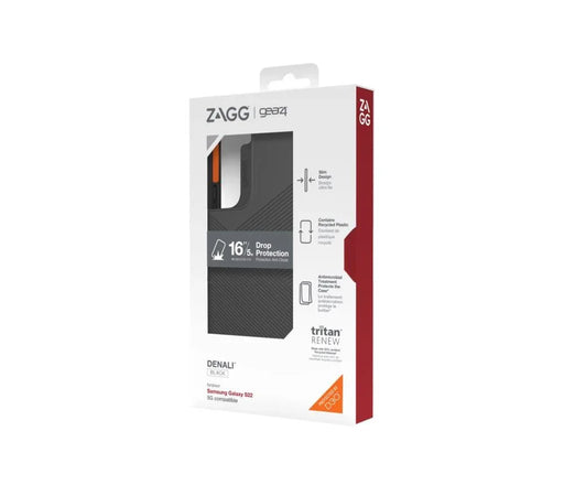 Gear4 Galaxy S22 5G Denali Case - Black - LX2001 - Homewares, Outdoor, Phone Accessories, Cases, Speakers, Headphones + More -