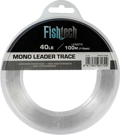 Fishtech Hi Tensile Leader 40lb 100m - LX2001 - Homewares, Outdoor, Phone Accessories, Cases, Speakers, Headphones + More -
