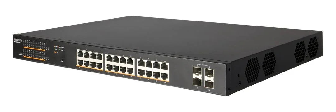 EDGECORE 28 Port Gigabit PoE+ Web- Smart Ethernet Switch. 4-port SFP & 24 PoE po - LX2001 - Homewares, Outdoor, Phone Accessories, Cases, Speakers, Headphones + More -