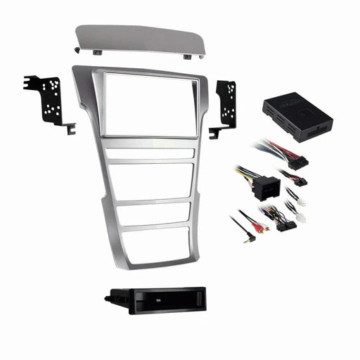 FITTING KIT CADILLAC CTS 2008 - 2014 DIN & DOUBLE DIN (SILVER) - LX2001 - Homewares, Outdoor, Phone Accessories, Cases, Speakers, Headphones + More -