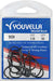 Youvella Soi 1/0 Hooks (10 per pack) - LX2001 - Homewares, Outdoor, Phone Accessories, Cases, Speakers, Headphones + More -
