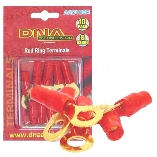 8 AWG RING TERMINAL RED (10 PACK) - LX2001 - Homewares, Outdoor, Phone Accessories, Cases, Speakers, Headphones + More -