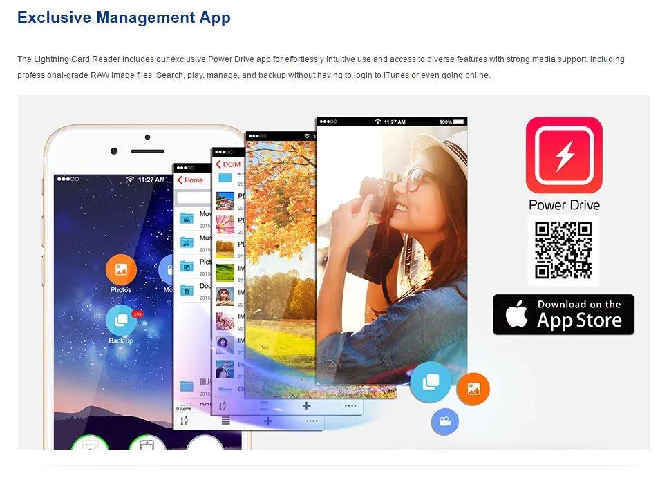 ADATA Lightning Card Reader AMFICRWH - LX2001 - Homewares, Outdoor, Phone Accessories, Cases, Speakers, Headphones + More -