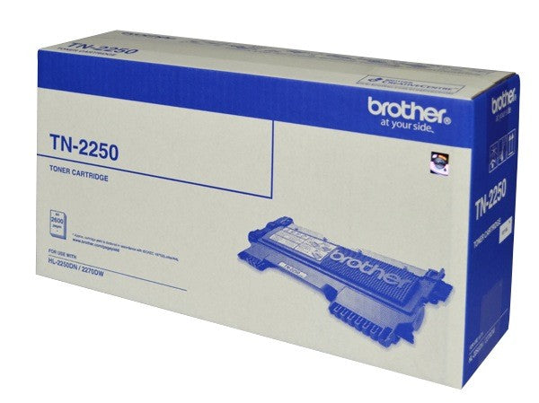 Brother TN-2250 Toner Cartridge 2600 Page TN2250 TN-2250