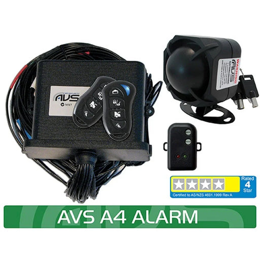 AVS A4 AS / NZS STANDARDS CERTIFIED ALARM / IMMOBILISER - LX2001 - Homewares, Outdoor, Phone Accessories, Cases, Speakers, Headphones + More -