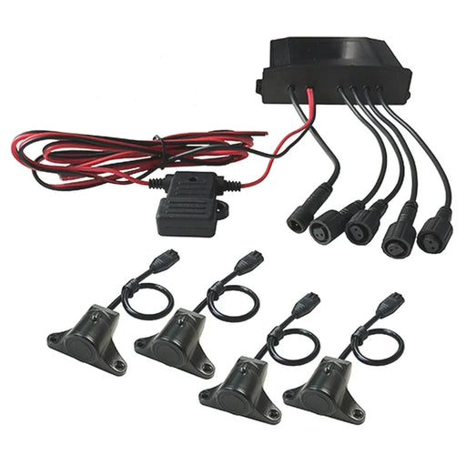 AVS HEAVY DUTY 4X WATERPROOF REAR SENSOR SET WITH BUZZER ONLY - LX2001 - Homewares, Outdoor, Phone Accessories, Cases, Speakers, Headphones + More -