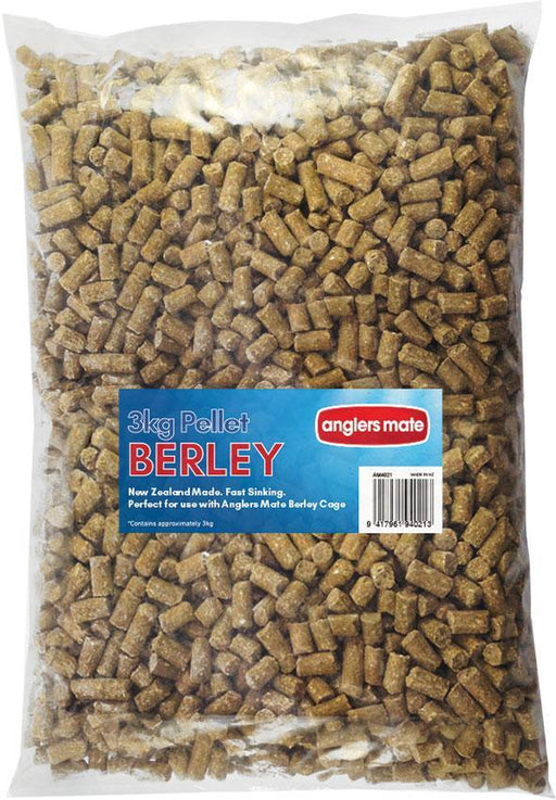 Anglers Mate 3kg Berley Fish Pellets Food AM4021 - LX2001 - Homewares, Outdoor, Phone Accessories, Cases, Speakers, Headphones + More -