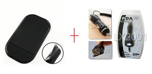 Mobile Phone Anti Slip Mat + Car Charger - LX2001 - Homewares, Outdoor, Phone Accessories, Cases, Speakers, Headphones + More -