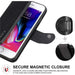 Apple iPhone 8 / 7 Wallet Case - Black - LX2001 - Homewares, Outdoor, Phone Accessories, Cases, Speakers, Headphones + More -