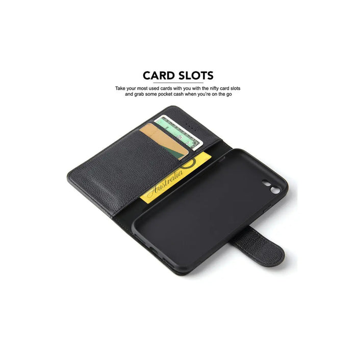 Apple iPhone 8 / 7 Wallet Case - Black