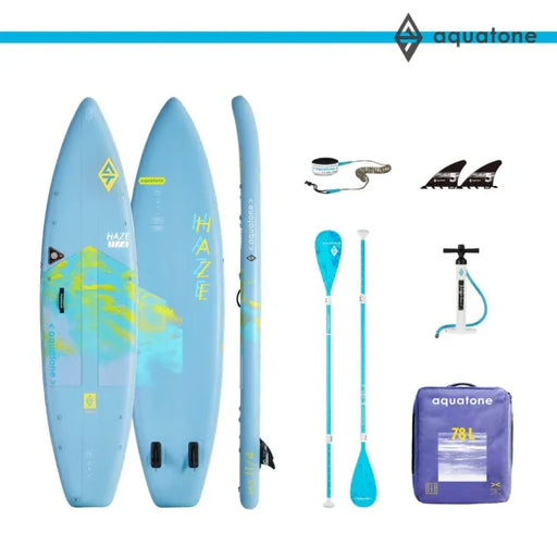Aquatone Haze 11'4" Compact SUP Touring Stand Up Paddle Board - LX2001 - Homewares, Outdoor, Phone Accessories, Cases, Speakers, Headphones + More -