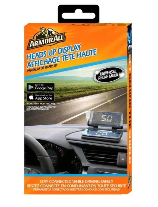 ArmorAll / Armor Car Head Heads Up Display Mount AHD6-1001-BLK - LX2001 - Homewares, Outdoor, Phone Accessories, Cases, Speakers, Headphones + More -