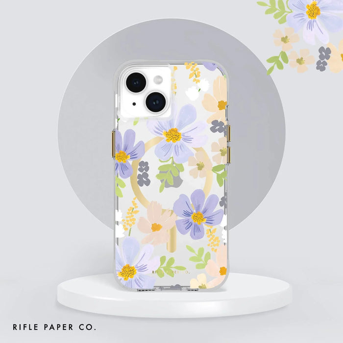 Rifle Paper Co Apple iPhone 15 Plus Case Pastel Marguerite MagSafe - LX2001 - Homewares, Outdoor, Phone Accessories, Cases, Speakers, Headphones + More -