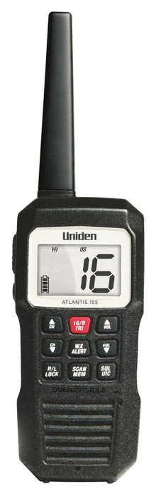 Uniden MA155NZ Atlantis VHF Handheld Marine Radio Waterproof / Floating - LX2001 - Homewares, Outdoor, Phone Accessories, Cases, Speakers, Headphones + More -