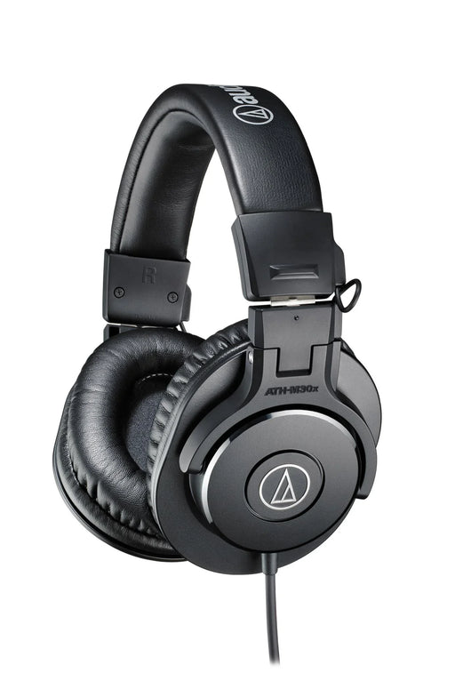 Audio Technica ATHM30X ATH-M30x Headphones - Black - LX2001 - Homewares, Outdoor, Phone Accessories, Cases, Speakers, Headphones + More -