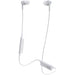 Audio Technica Bluetooth In Ear - Silver / White - LX2001 - Homewares, Outdoor, Phone Accessories, Cases, Speakers, Headphones + More -