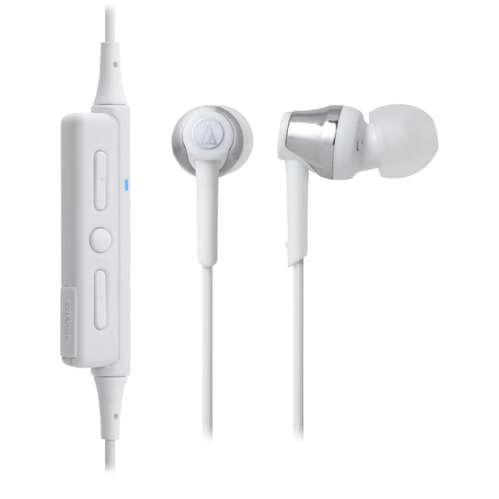 Audio Technica Bluetooth In Ear - Silver / White - LX2001 - Homewares, Outdoor, Phone Accessories, Cases, Speakers, Headphones + More -