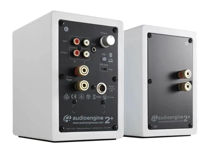 Audioengine Wireless Desktop Speaker Pair - Gloss White 852225007179 - LX2001 - Homewares, Outdoor, Phone Accessories, Cases, Speakers, Headphones + More -