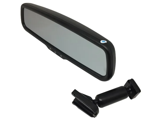 AutoView Reverse Mirror Kit 4" w/ Camera & Mount AVUM-04SK