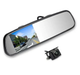 AutoView Reverse Mirror Kit 4" Clip On w/ Camera AVUM-04CK2 - LX2001 - Homewares, Outdoor, Phone Accessories, Cases, Speakers, Headphones + More -